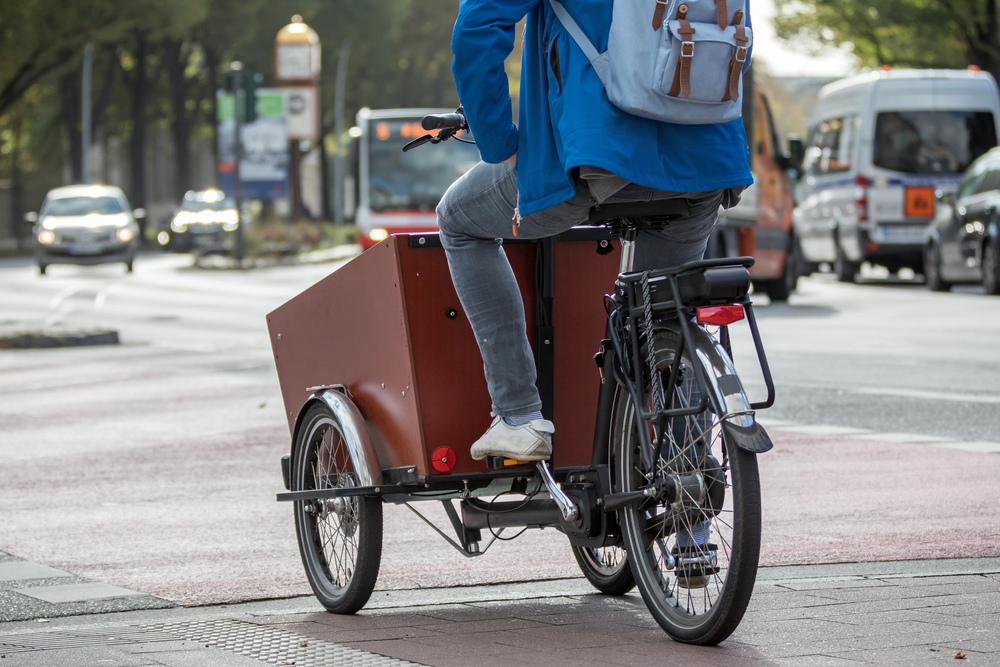 Ladcykel med el